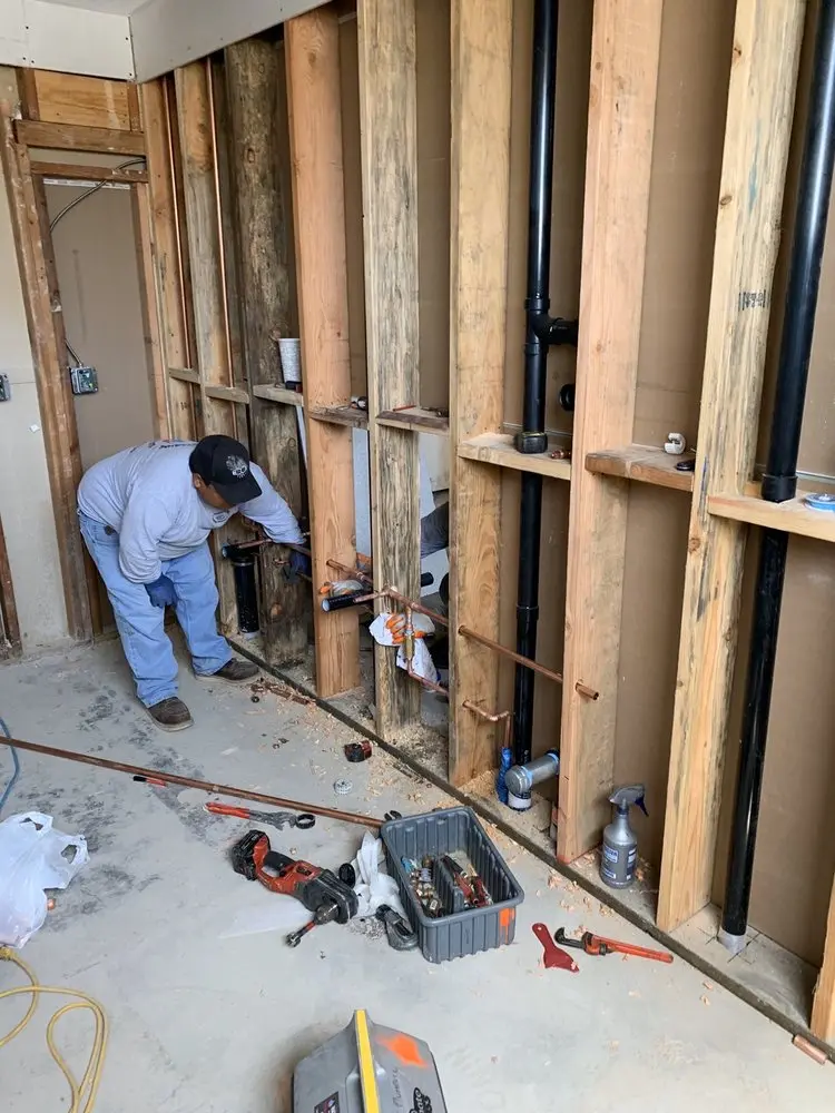 Commercial rough-in plumbing for Commercial Plumbing in Maywood